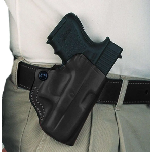 Desantis Gunhide 019BAO2Z0 Mini Scabbard  Black Leather Belt Taurus 85 2/850CIA 2/85CH 2 Right Hand