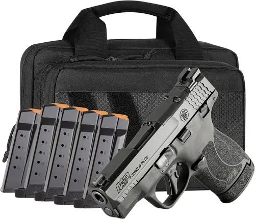 S M SHIELD PLUS OPTICS CT - TS NIGHT SGT 6 MAGS BUNDLE