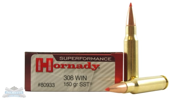Hornady 308 Win 150gr SST Superformance Ammunition 20rds- - -80933