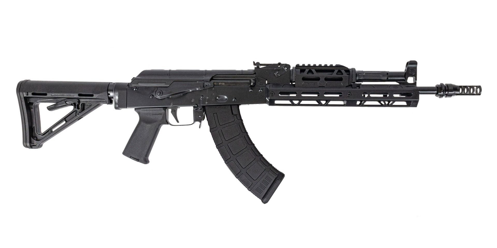 PSA AK-47 GF3-E with 14.7" Barrel Pin and Weld, ALG Trigger, and JMAC Keymount Brake