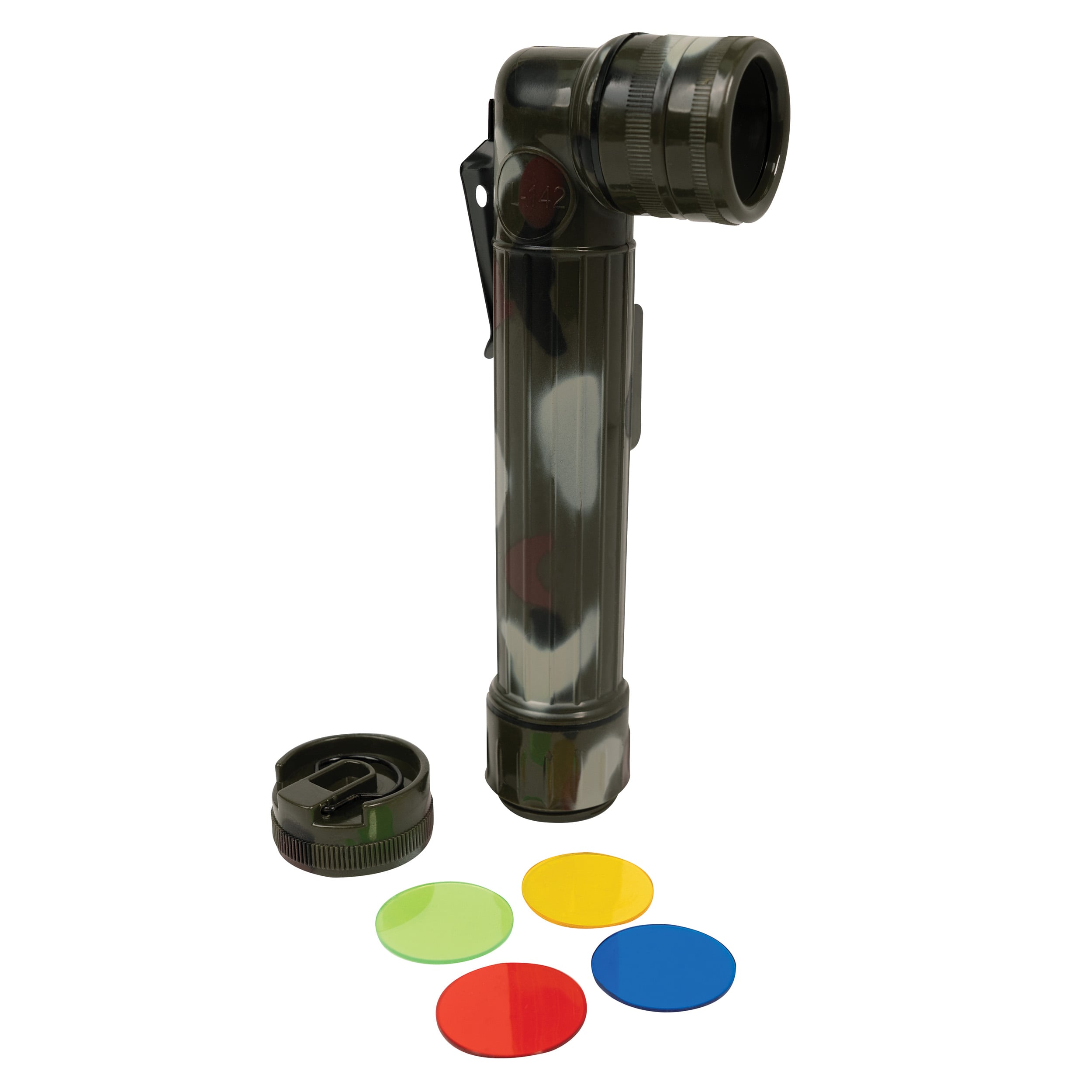 Rothco Mini Army Style Flashlight - Woodland Camo