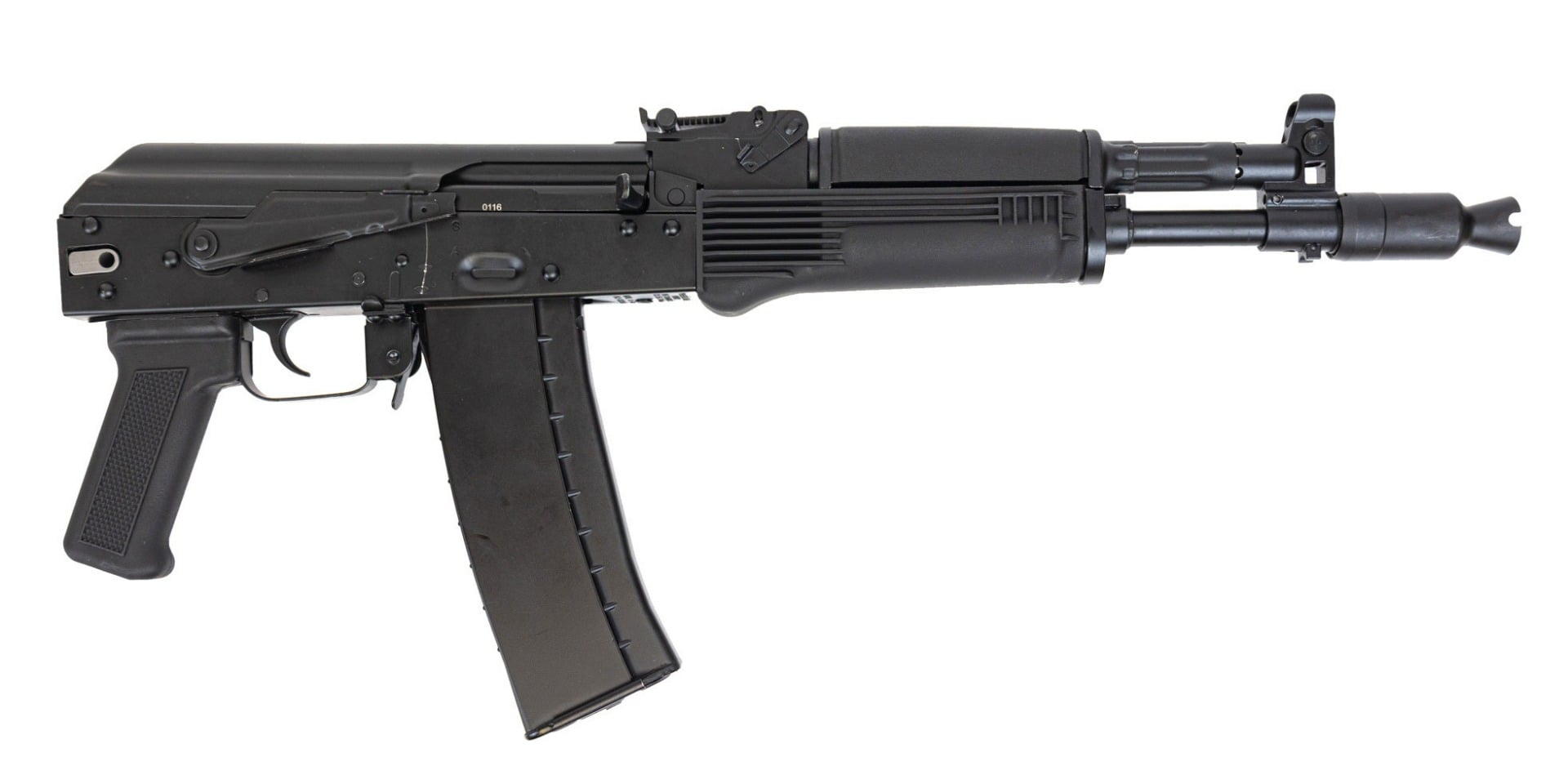 PSA AK-102 Classic Pistol with Toolcraft Trunnion, Bolt, and Carrier, Black