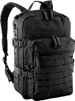 RED ROCK TRANSPORTER DAY PACK - W/LASER-CUT MOLLE WEBB BLACK