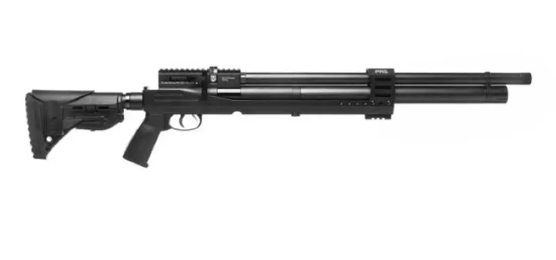 JTS AIRACUDA PCP .22 CAL - ALUMINUM CHASSIS 2-10RD BLACK