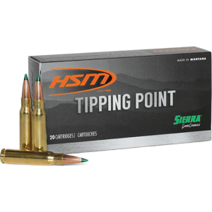 Hunting Shack 7MMMAG26N Tipping Point 7mm Rem Mag 165 gr Sierra GameChanger - 20rd Box