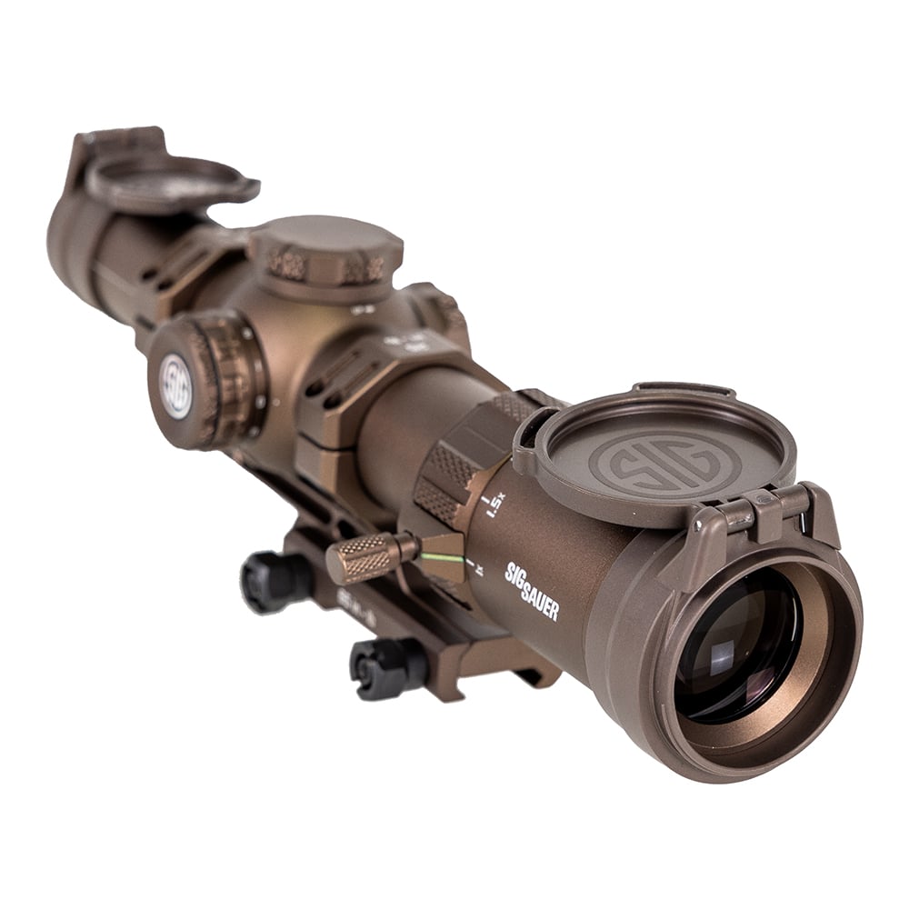 SIG Sauer TANGO MSR Riflescope 1-10x28 BDC 0.5 MOA Reticle SFP, Coyote- SOTM11200