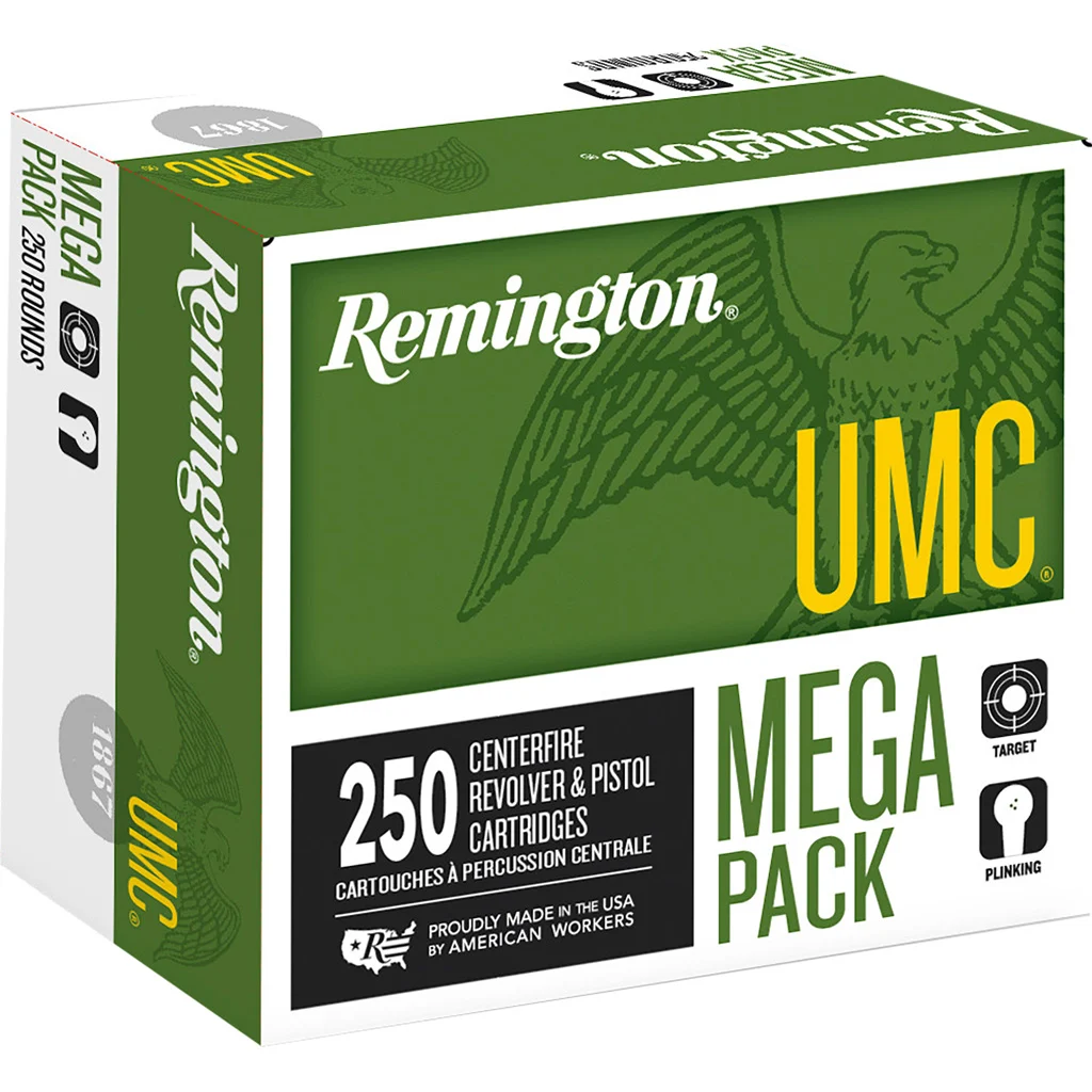 Remington UMC Handgun Ammo 40 S 180 gr. FMJ 250 rd.