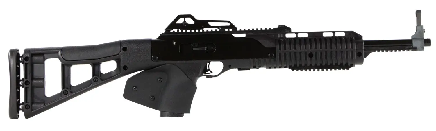 Hi-Point 995TSCA 995TS Carbine *CA Compliant 9mm Luger Caliber with 16.50" Barrel, 10+1 Capacity, Black Metal Finish, Black All Weather Molded Stock Black California Paddle Grip Right Hand