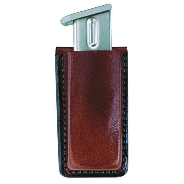 Bianchi 20A Open Top Single Magazine Pouch for S&W SW9F/SW40F/M&P 9mm/40 Pistols, Plain Tan - 18056