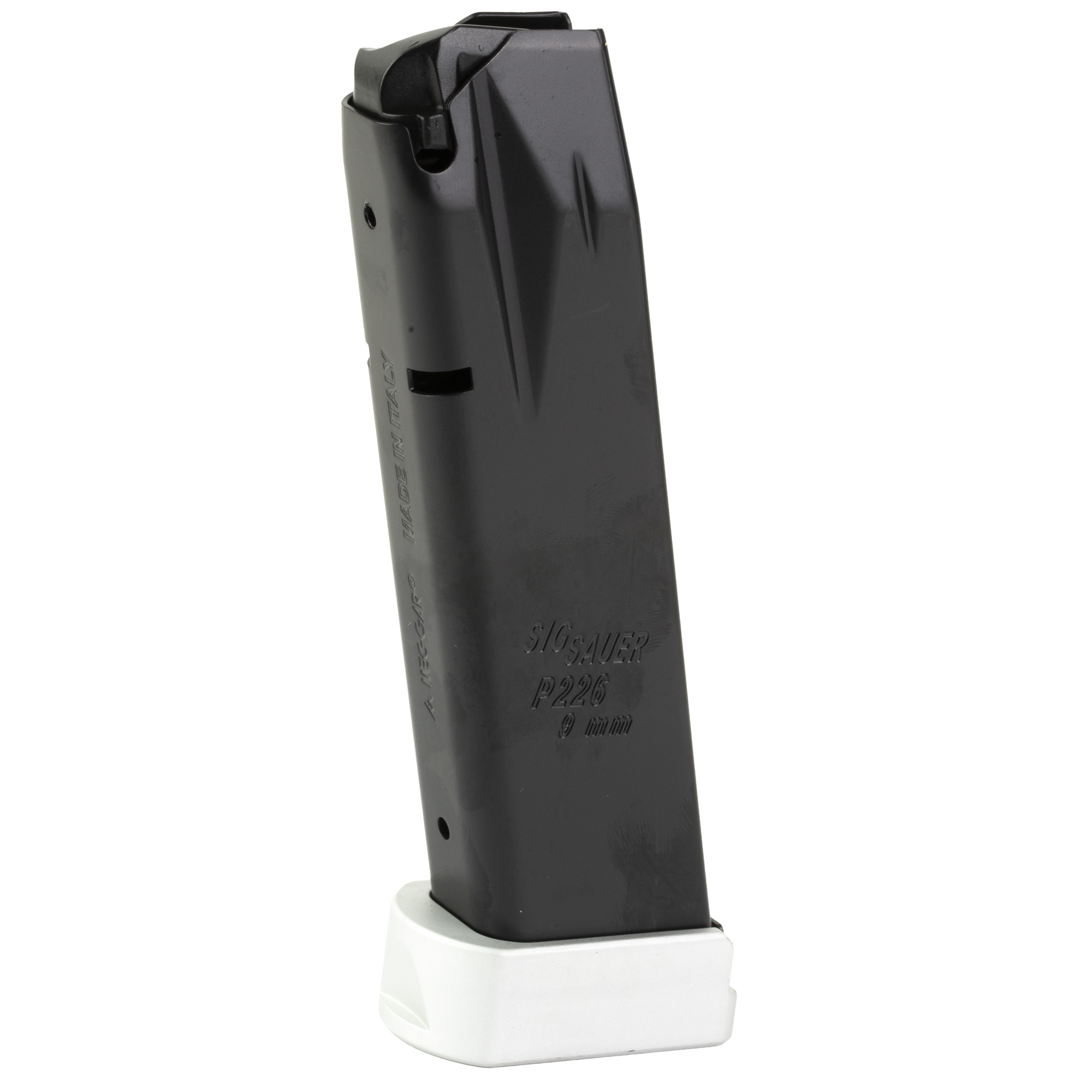 Sig Sauer Magazine 9mm 20 Rounds Blue White Baseplate P226