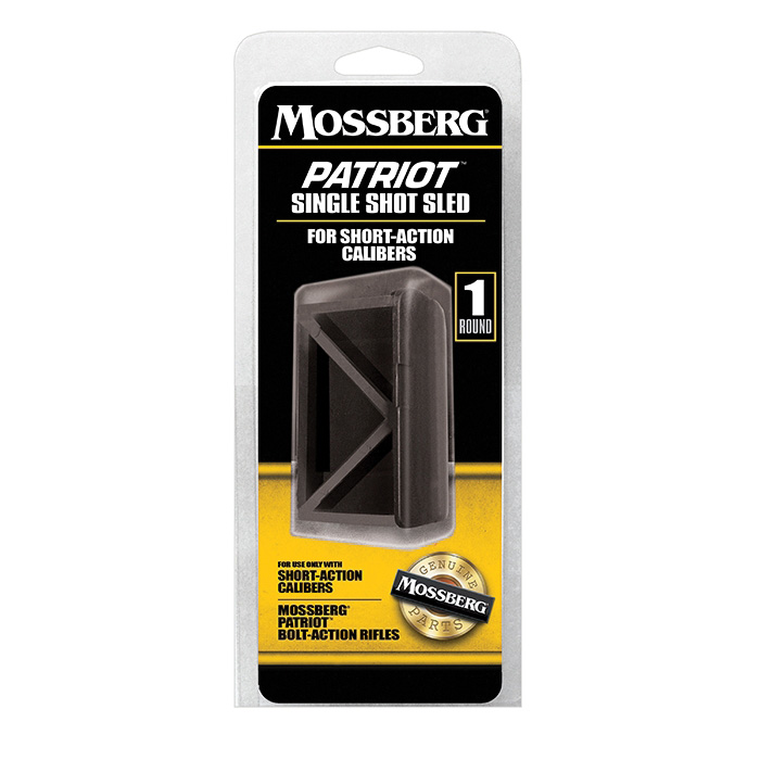 Mossberg Patriot 1rds .243 Winchester/.308 Win/6.5 Creedmoor/.22-250 Remington/7mm-08 Remington