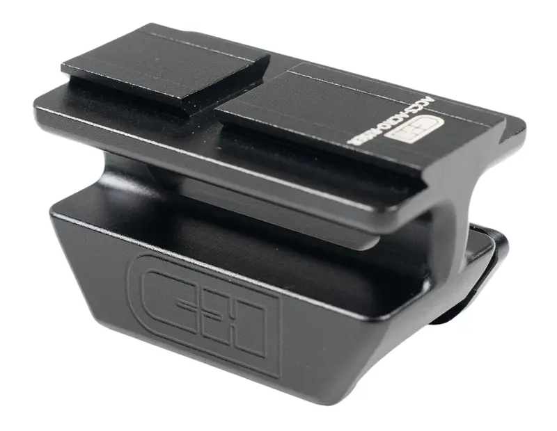 C Precision RISERACROXL Picatinny Mount Black Steel Compatible w/ Aimpoint ACRO