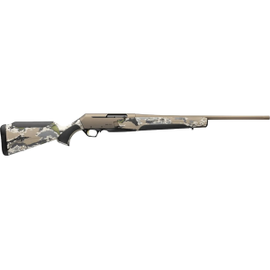 Browning BAR MK 4 Speed Semi Automatic Rifle 308 Winchester 22" Fluted Smoked Bronze Cerakote Barrel Smoked Bronze Cerakote Frame OVIX Camo Field Stock