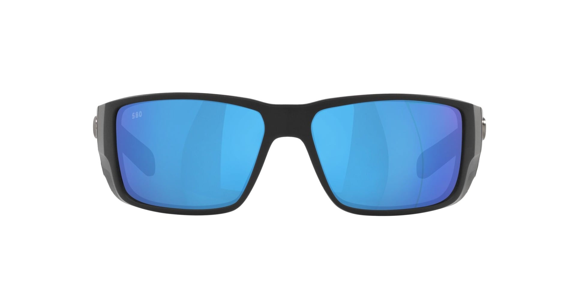 Costa Blackfin Pro Blue Mirror 580G Sunglasses, Black