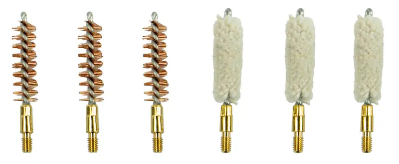 KleenBore 9-SET Handgun Brush Mop Set .38/ .357/ 9mm #8-32 Thread