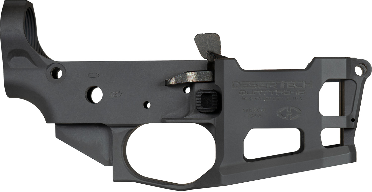 Desert Tech Quattro-15 Multi-Caliber Lower Receiver with Quad53 Magazine