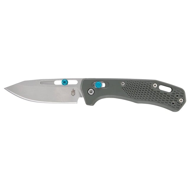 Gerber Assert Folding Drop Point Knife, Green - 30-001920