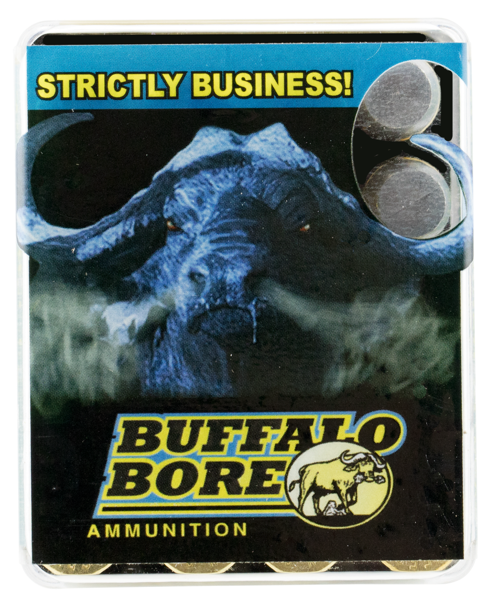 Buffalo Bore Ammunition 13B20 Heavy Strictly Business 480Ruger 370gr Lead Flat Nose 20 Per Box/12 Case - No Credit Card Fees - Low, flat rate shipping
