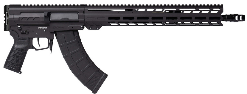 CMMG DISSENT MK47 7.62x39 16.1" Armor Black Rifle