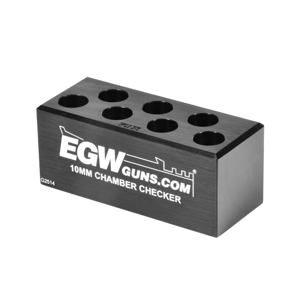 EGW 10mm 7-Hole Case Gauge Ammo Checker