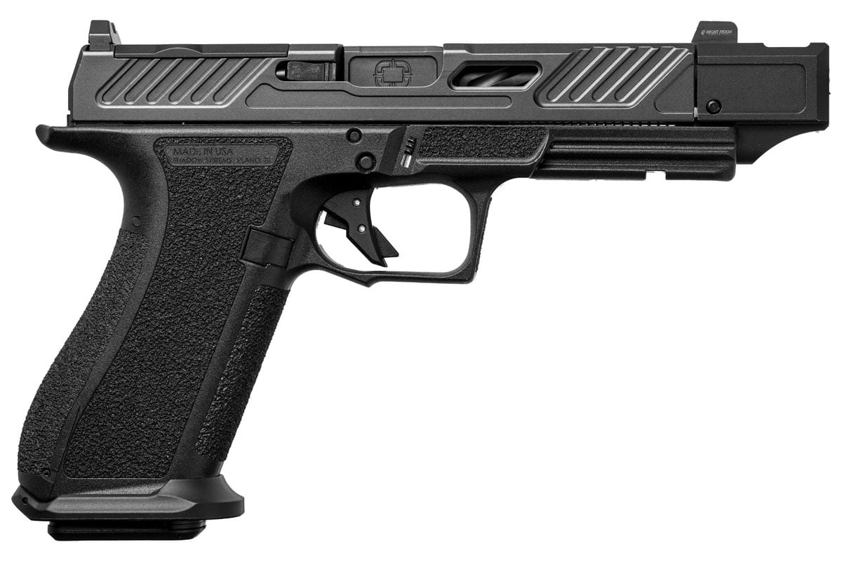 Shadow Systems DR920P Elite Optics Ready 9mm Pistol With Comp, Black - SS-2212