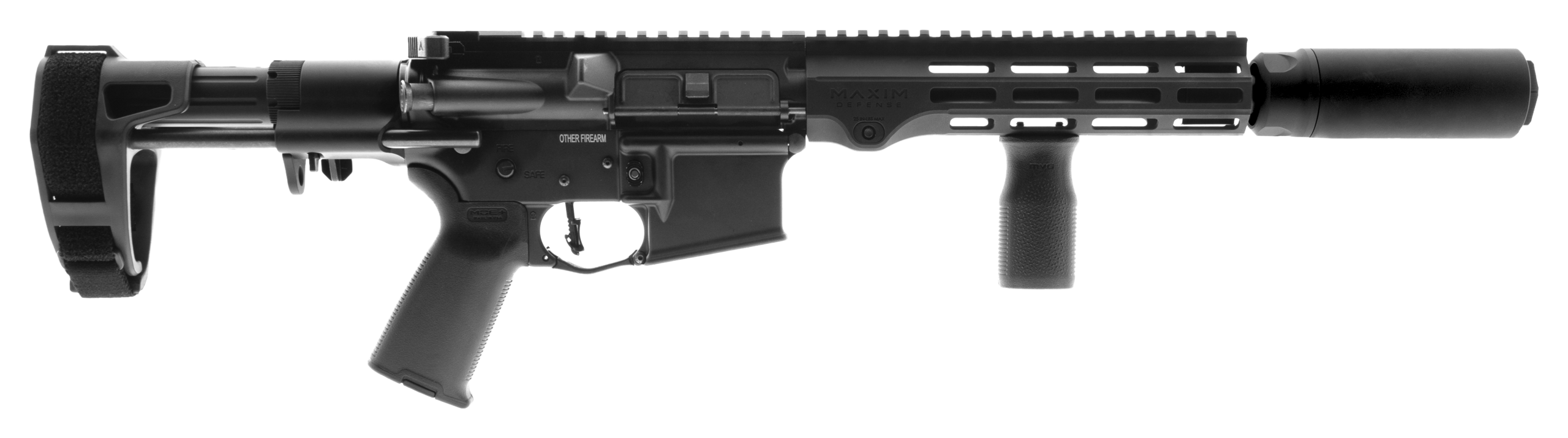 MAXIM Defense MD15 AR Pistol 12.5" Barrel NJ Compliant