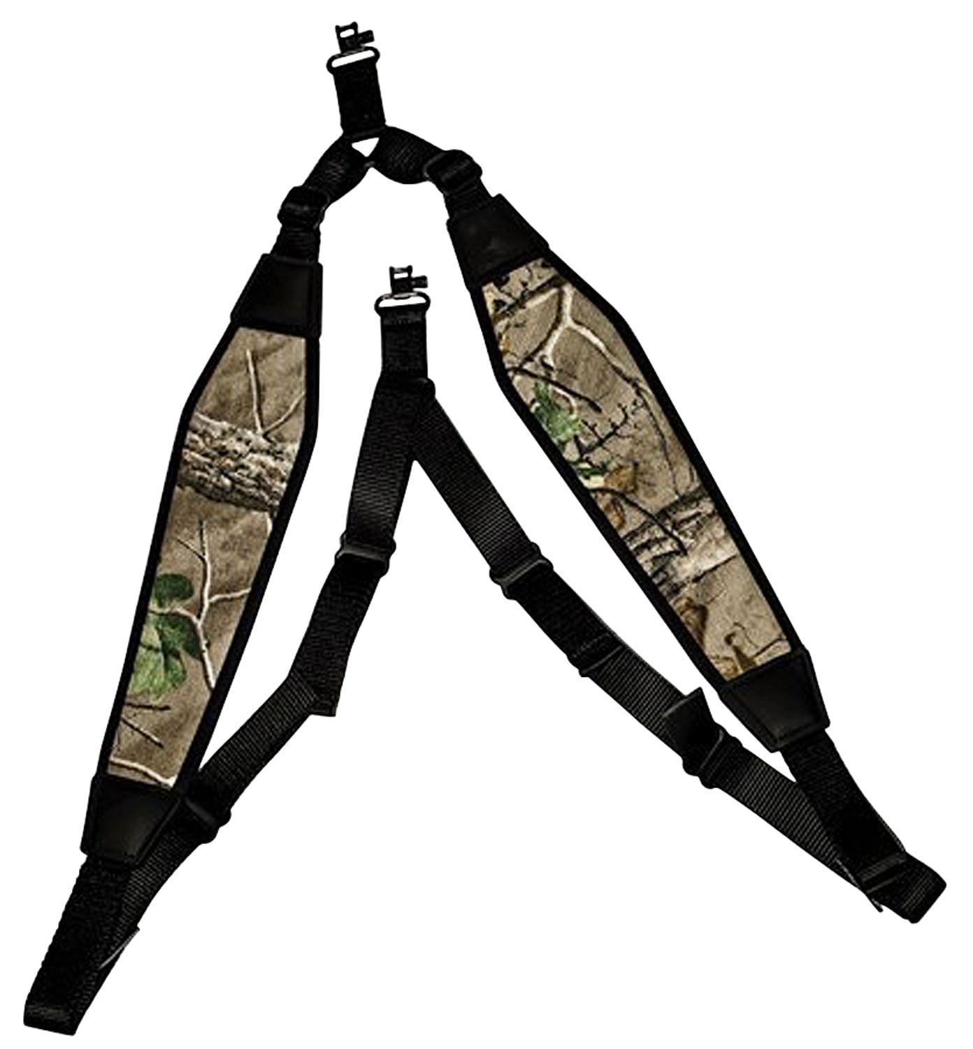 GrovTec Balance Point Padded Sling w/ Swivels, Realtree Xtra Green - GTSL59