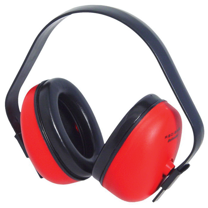 Radians Def-Guard 23 dB Over the Head Earmuff, Red - DF0310HC