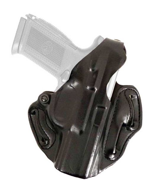 DeSantis Thumb Break Scabbard Belt Holster Glock 19/Glock 23/Glock 32/Glock 36/Glock 45/Glock 19X Right Hand Plain Black