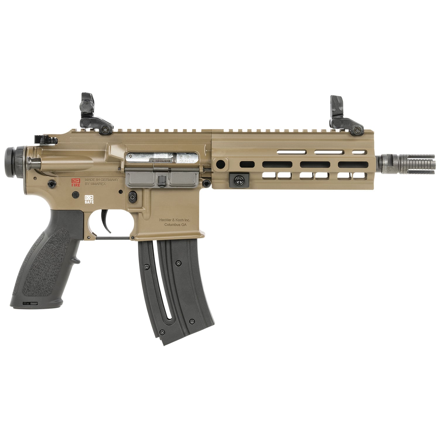 Heckler & Koch 416 .22LR 8.50" 10rds, Flat Dark Earth - 81000531