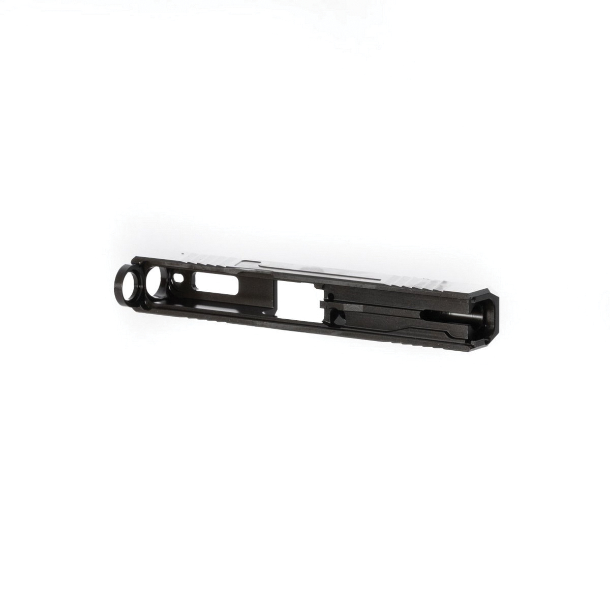 Brownells Premium Windowed Slide Fits Glock G43, Black