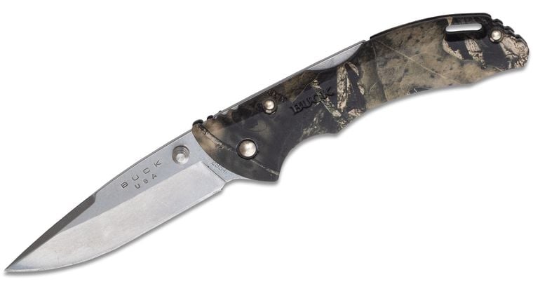 Buck 285 Bantam BLW Folding Drop Point Knife, Mossy Oak Country - 0285CMS24-C