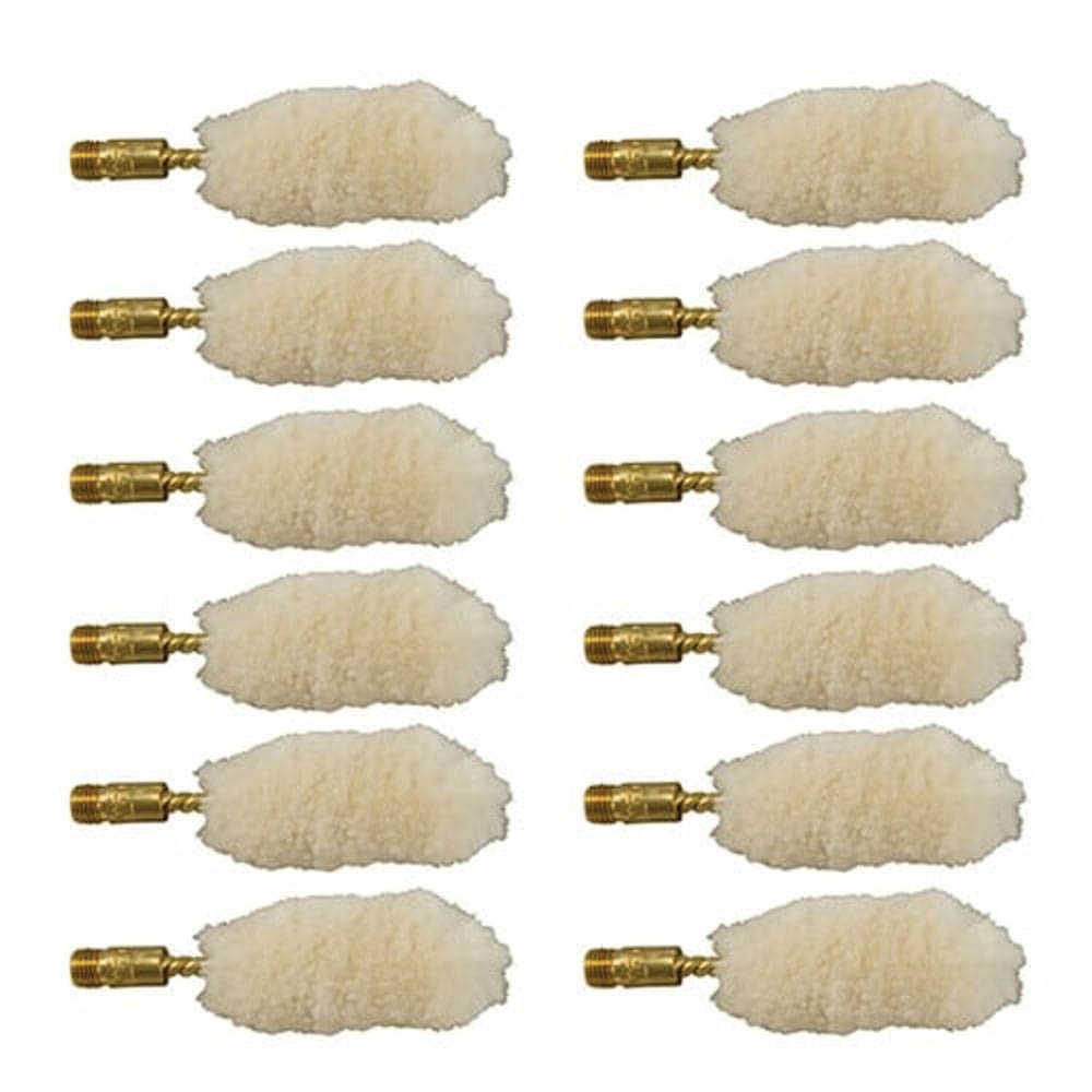 Brownells 12 Gauge 5/16-27 Male Bore Mop, Pack of 12