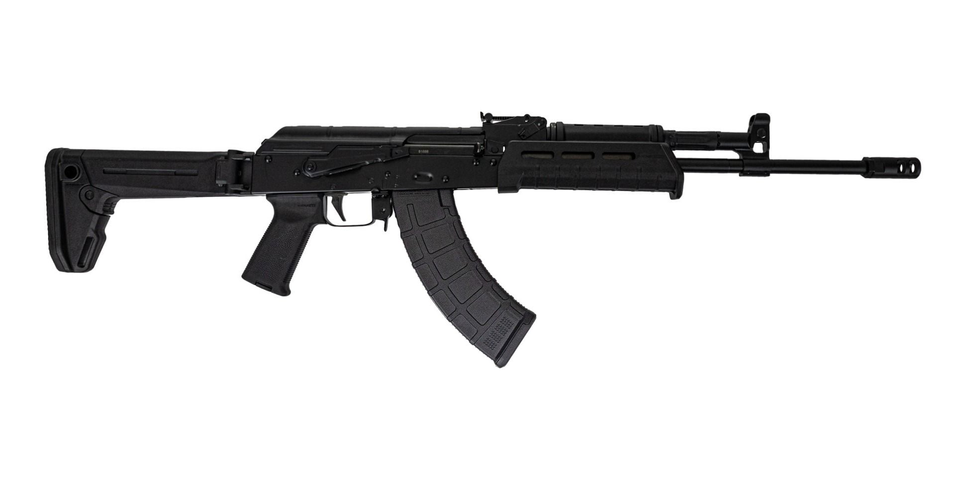 PSAK-47 GF5-E MOEkov Rifle with ALG Trigger and Toolcraft Trunnion and Bolt, Black