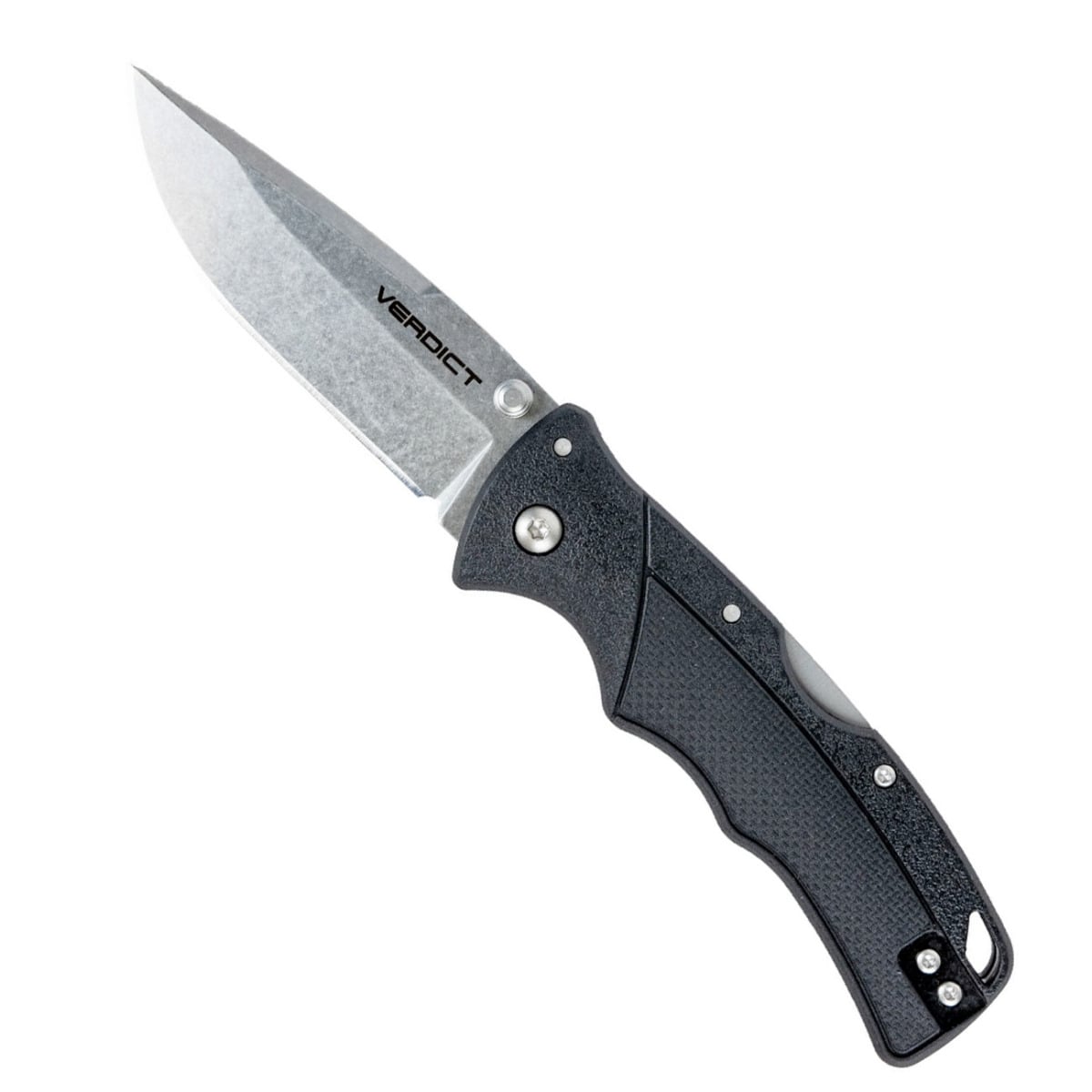 Cold Steel Verdict Spear Point Folding Knife, Black