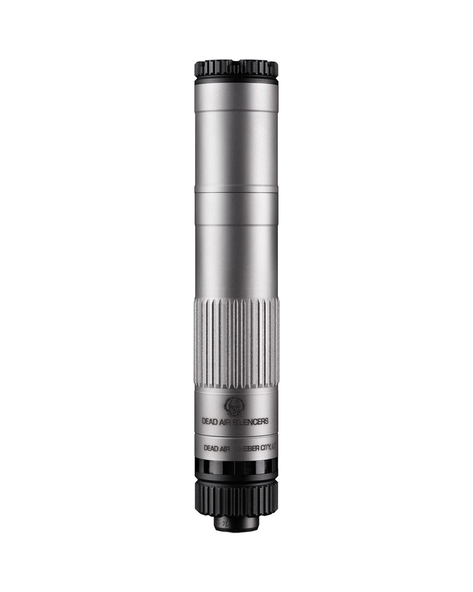 Dead Air Mojave 9 Pistol Suppressor - Silver