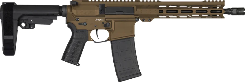 CMMG PISTOL BANSHEE MK4 5.56MM – 10.5″ 30RD W/RIP BRACE BRONZE - FREE SHIPPING