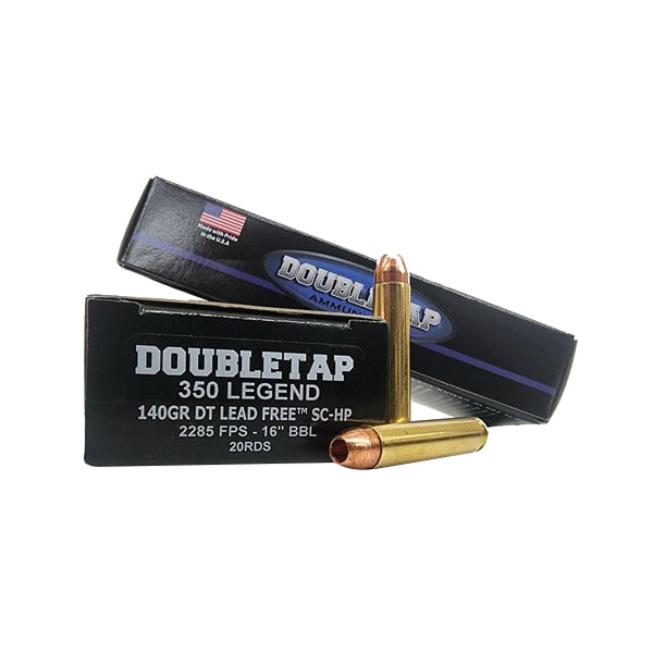 DoubleTap Ammunition .350 Legend 140 gr SCHP 20rds