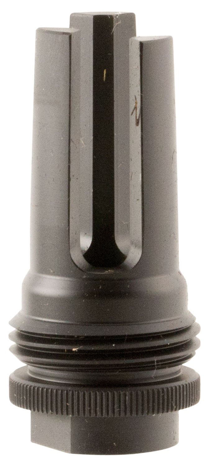 Silencerco Black Steel ASR Flash Hider, 9mm, 1/2-28 - AC1570