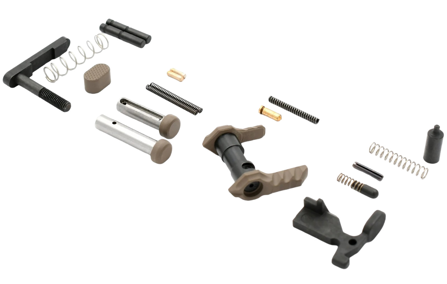 Timber Creek Greyman AR-15 Lower Parts Build Kit, Desert - G LPK D