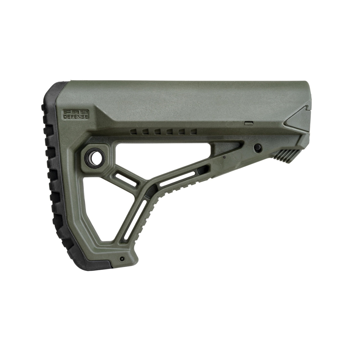 FAB Defense GL-Core Buttstock OD Green - Rugged GL-Core Buttstock for Tactical Use with Enhanced Stability and Comfort - FXGLCOREG