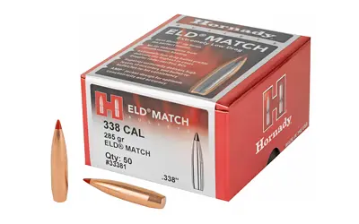 Hornady ELD-M 338CAL 285GR 50