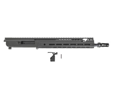 PSA JAKL 14.5" Rifle length Upper Assembly 5.56 NATO 1:7 Nitride w/Knurled CH, BCG HUXWRX Flash Hider, Smoke