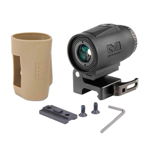 Meprolight Mepro MMX3 3x Micro Magnifier w Integrated Side Flip Adaptor