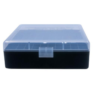 Berry-S-Mfg Berry's Ammo Box #007 - .44 cal 100/rd Clear/Black
