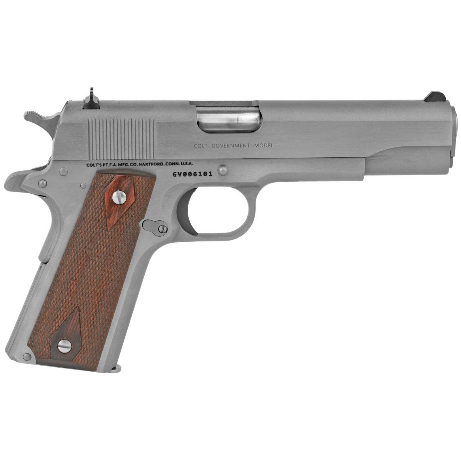 Colt 1911 GOVT .38 Super 5" Stainless Pistol