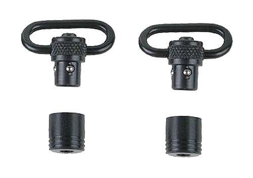 Uncle Mike's 1" Quick Detach Push Button Sling Swivel, Blue - 10112