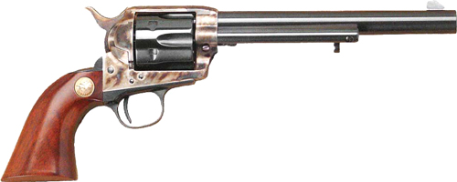 Cimarron P-Model 38/40 Revolver 7.5" Blued Walnut