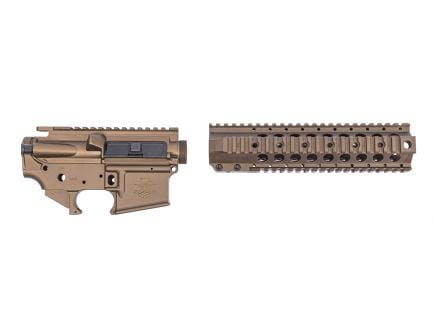 Sabre-15 Builder Set - 9" Quad Rail, Burnt Bronze