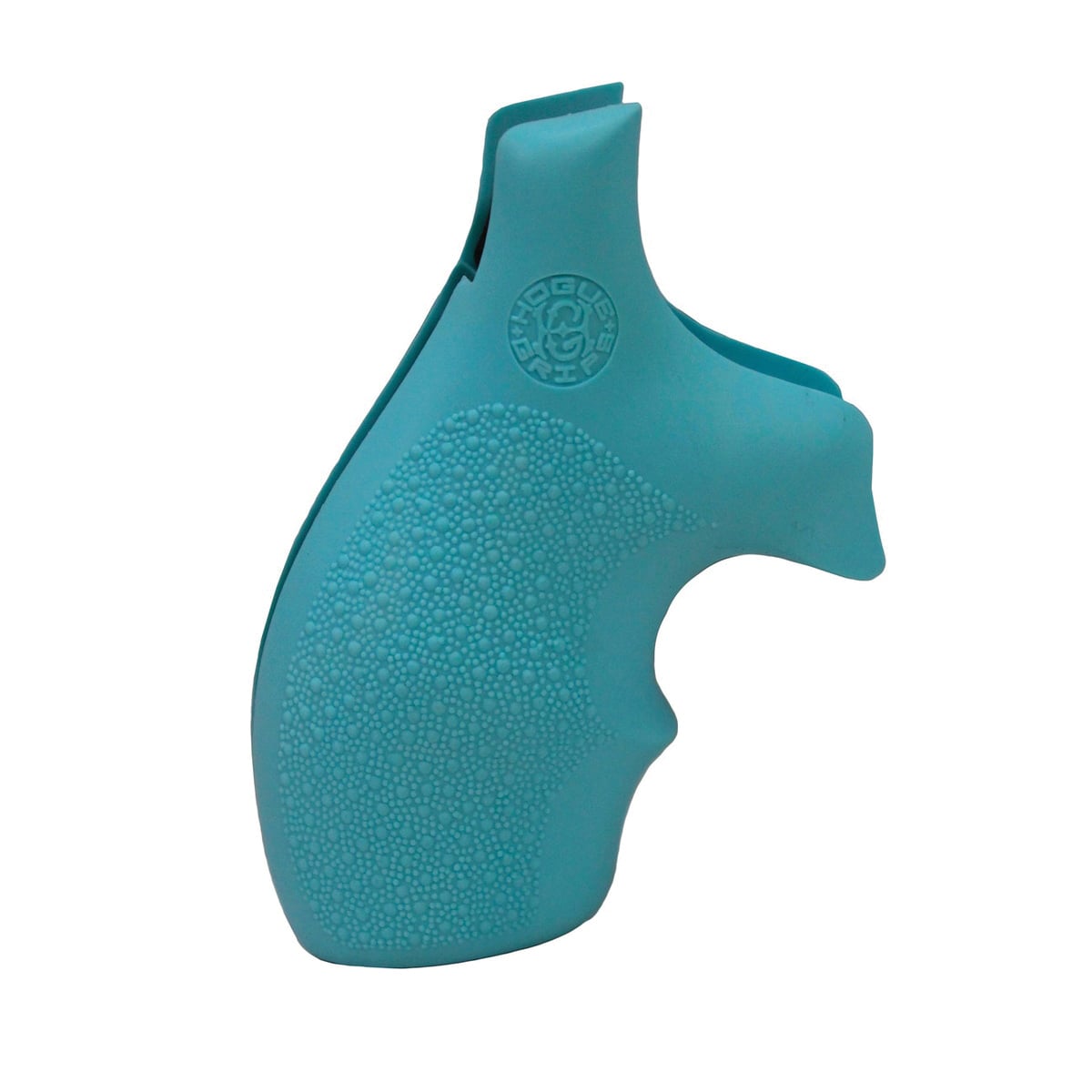 Hogue Bantam Style Grip Fits Smith & Wesson J-Frame Round Butt, Aqua